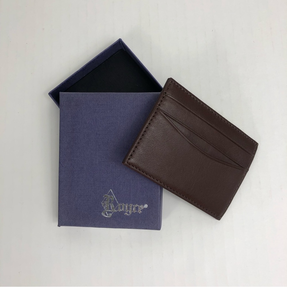 Royce Leather Money clip with Credit Card ID Holder